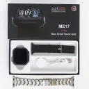 ME17 Ultra 3 Smart Watch 2.21 Inch Large Screen Touch Screen Support Heart Rate Pressure Sleep Monitor with 2 Straps and Magnetic Charger (Black)