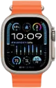 T1000 Ultra 2 Smart Watch with 2.08 Inch Screen, Wireless Charging, Support Calls and Fitness, Stylish Design, Titanium Watch Color and Multi Color Band