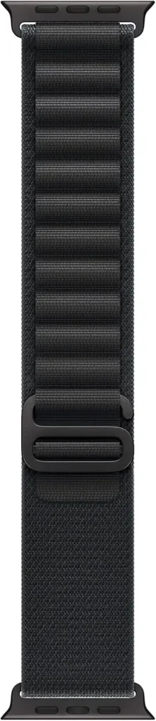 Apple Watch Band - Alpine Loop - 49mm - Black - Medium